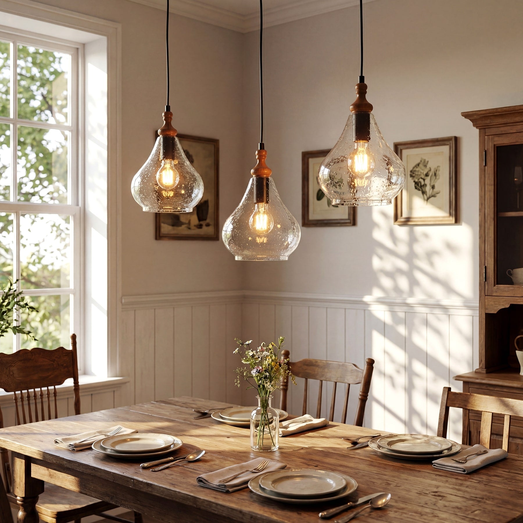 1 Light Single Pendant
