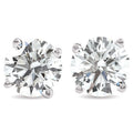 Bliss 14K White Gold 1 1 2 Ct Tdw Diamond Studs Screw Back Lab Grown Eco Friendly I Vs
