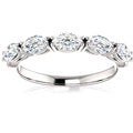 1 1 2Ct Oval Moissanite Wedding Ring Available In White Gold