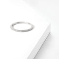 De Couer 10K White Gold 1 10Ct Tdw Wedding Band White H I