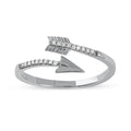 1 20Ct Tdw Diamond Arrow Wrap Ring In 10K Gold By De Couer