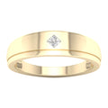 Igi Certified 1 20Ct Tdw Diamond Mens Wedding Band In 10K Gold By De Couer