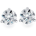 1 2Ct Martini Lab Grown Diamond Studs 14K White Gold