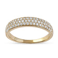 De Couer 1 2Ct Tdw Diamond Wedding Band Yellow
