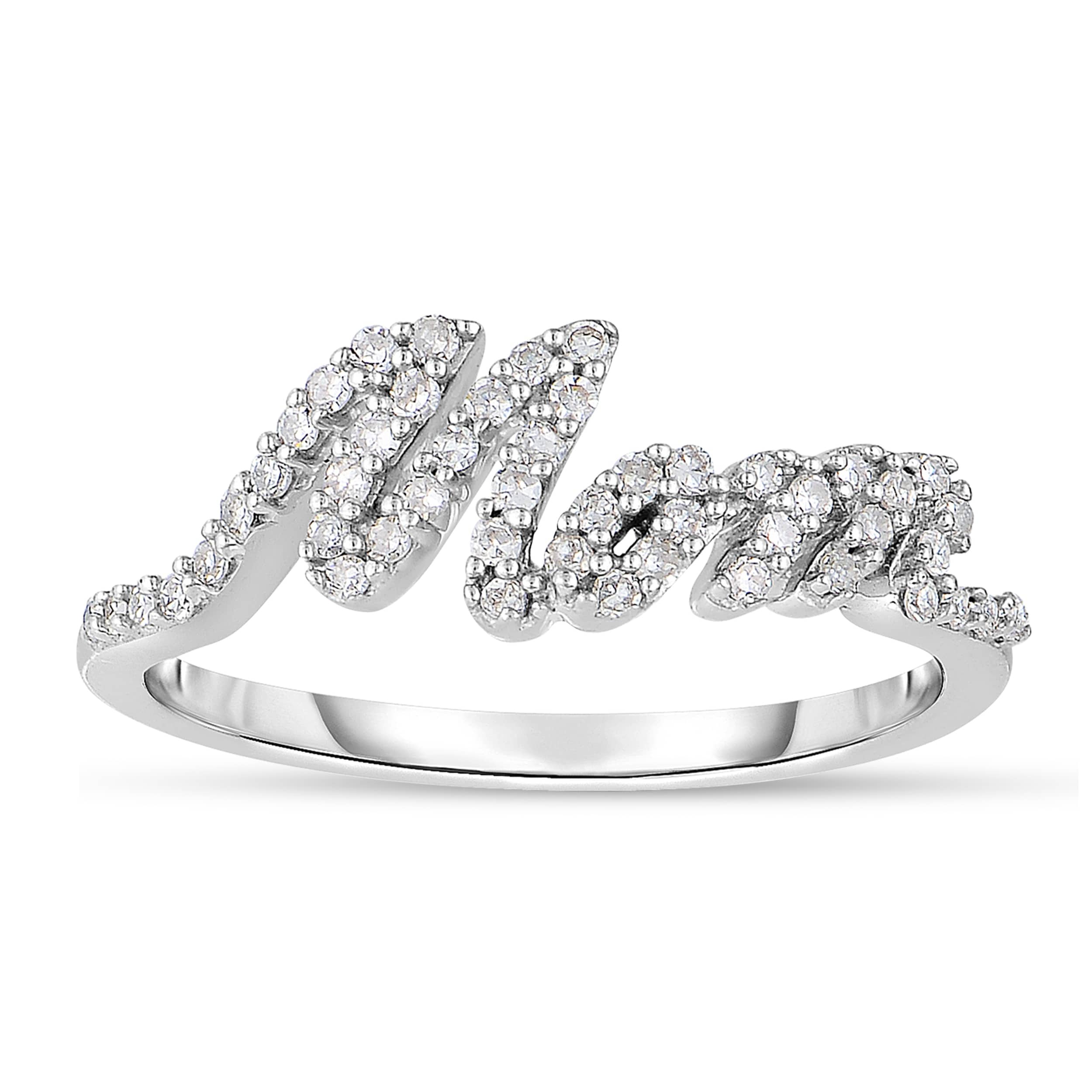 1 4 Cttw Natural Diamond 10Kt White Gold Ring