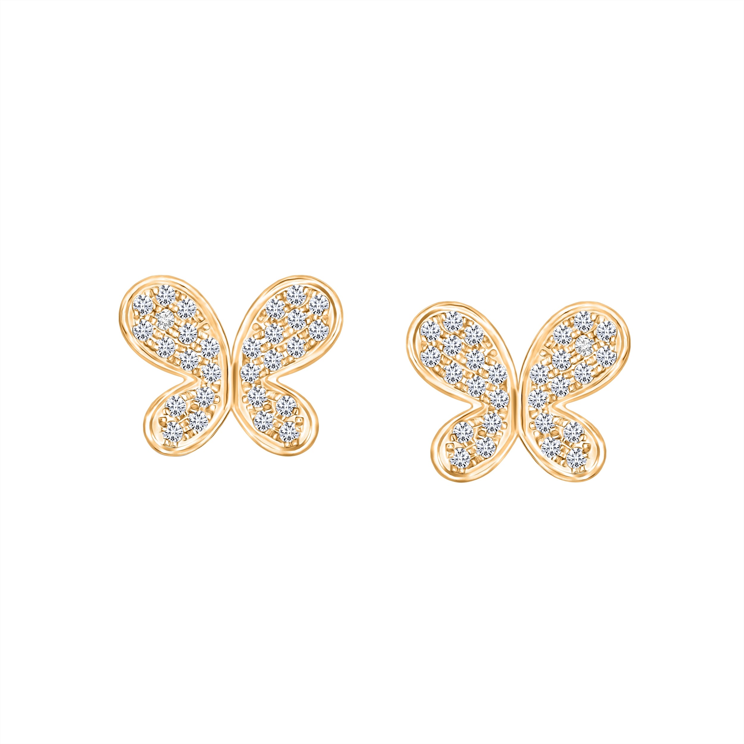1 5 Cttw Natural Diamond Earrings 14Kt Yellow Gold
