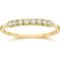 1 5Ct Diamond Wedding Anniversary Ring 10K Yellow Gold