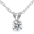 1 5Ct Round Diamond Solitaire Pendant
