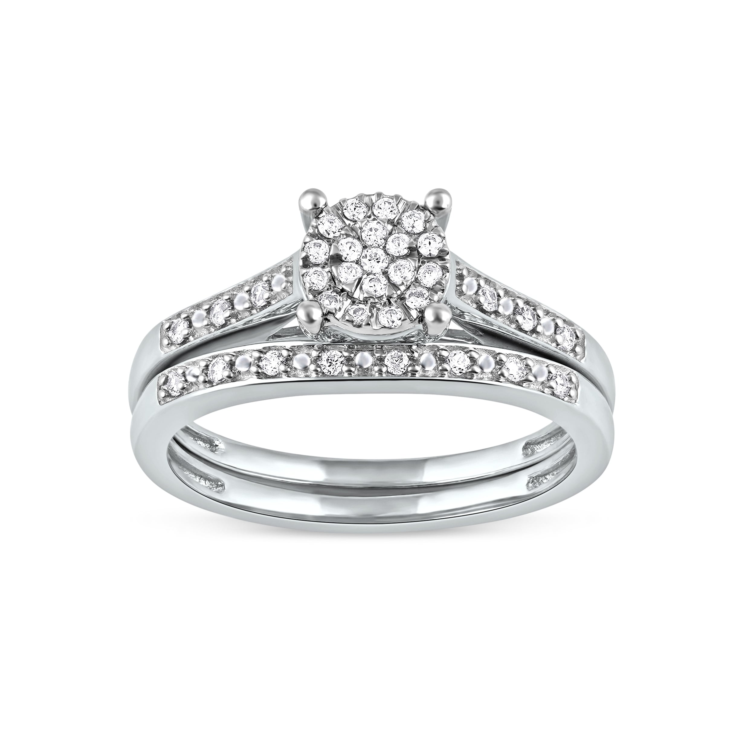 De Couer 1 5Ct Tdw Diamond Engagement Ring White