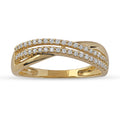 De Couer 10K White Gold 1 5Ct Tdw Diamond Fashion Band