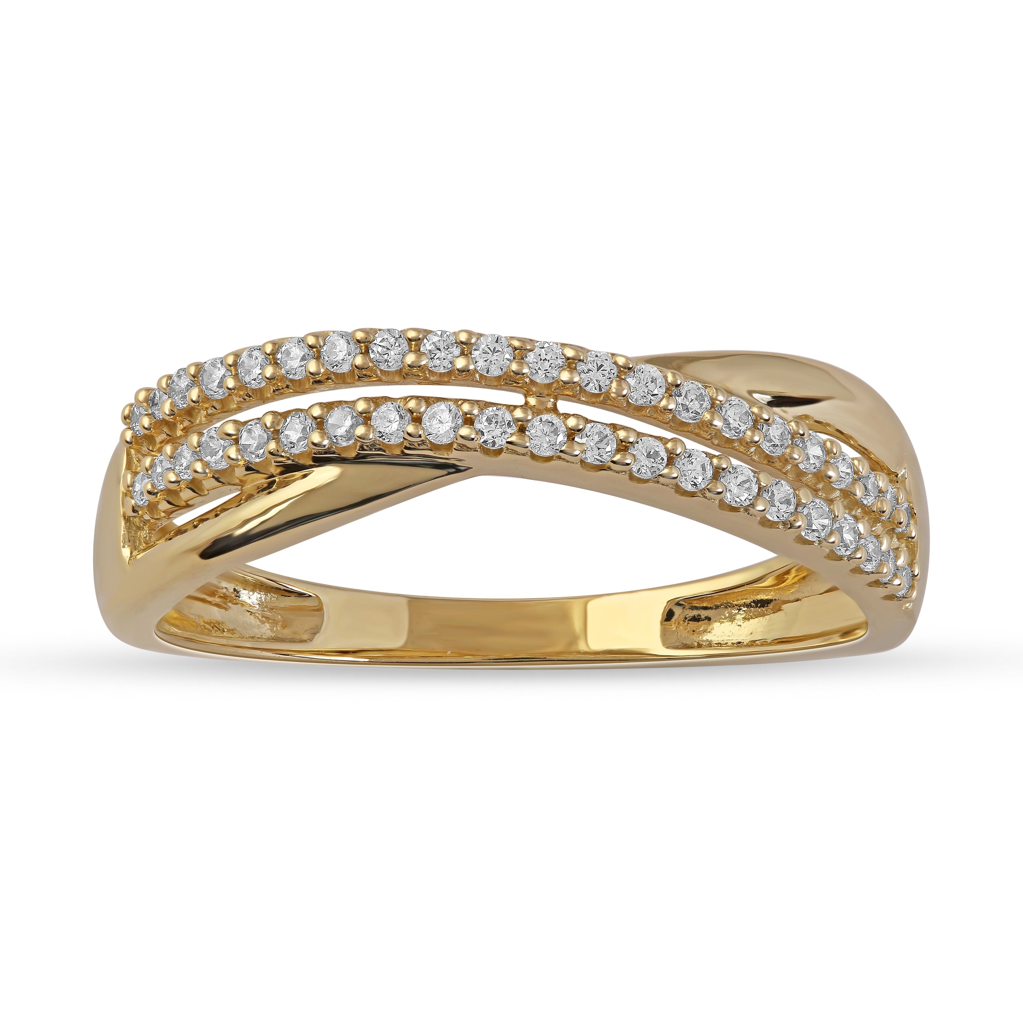 De Couer 10K White Gold 1 5Ct Tdw Diamond Fashion Band