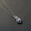 De Couer Igi Certified 10K Gold 1 6Ct Tdw Diamond Teardrop Necklace