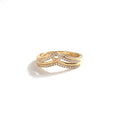 1 8Ct Tdw Diamond Contour Wedding Band In 10K Gold By De Couer