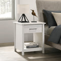 1 Drawer Nightstand Bedside Table