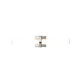 1 Light Chrome Led Wall Sconce With A Frosted Opal Glass Shade