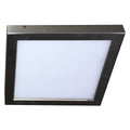 1 Light Integrated Led Flush Mount Ceiling Light In Brushed Nickel