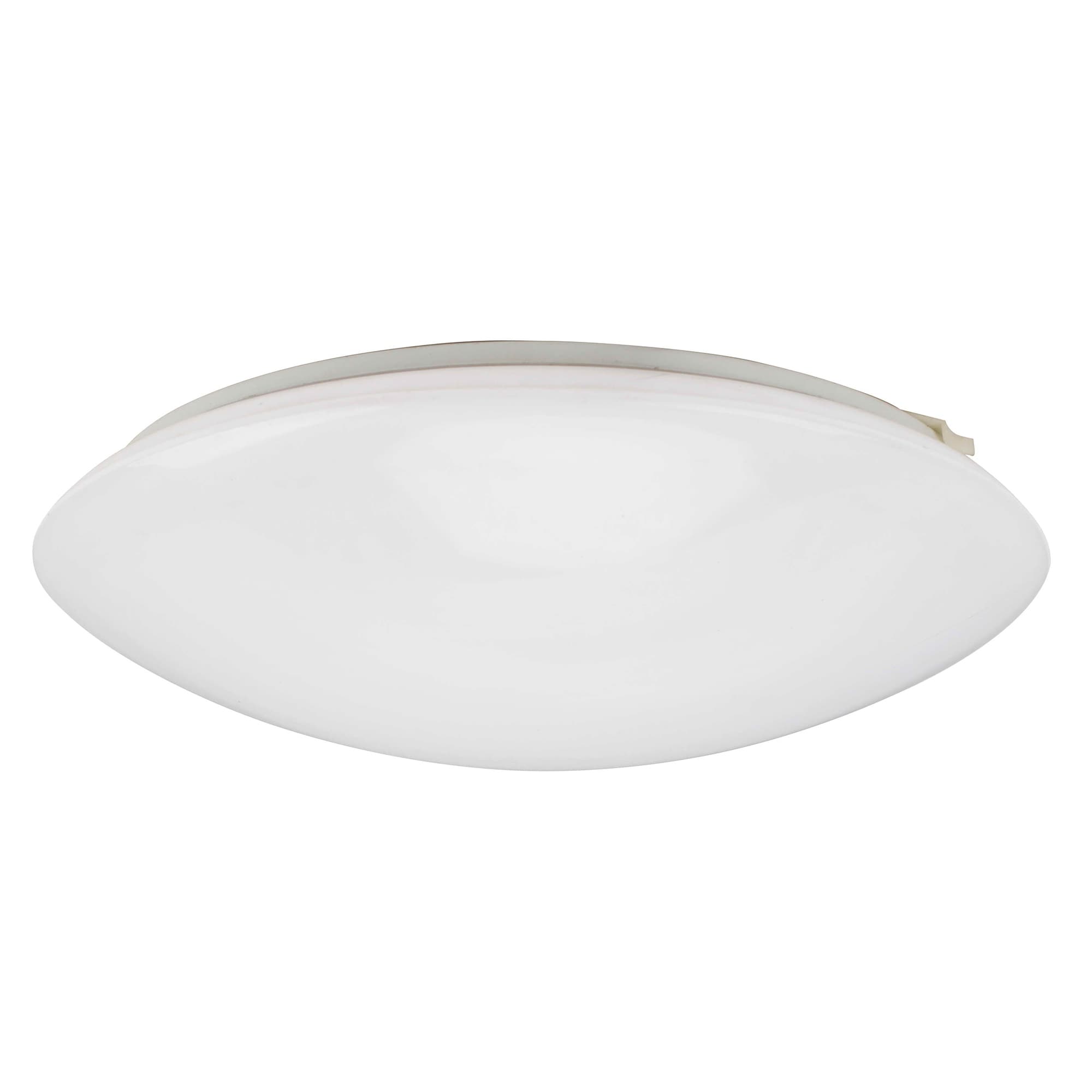 1 Light Led Flush Mount Ceiling Light In Brushed Nickel