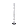 1 Light Mushroom Style Table Lamp With A Smoke Glass Shade