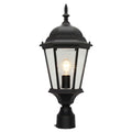 1 Light Outdoor Post Lantern In Oil Rubbed Bronze