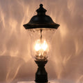 1 Light Post Light In Imperial Black N A