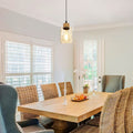 1 Pack Light Fixture Metal Glass Dining Light Black Pendant Light N A