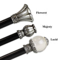 Instyledesign 1 Two Tone Blossom Collection Curtain Rod