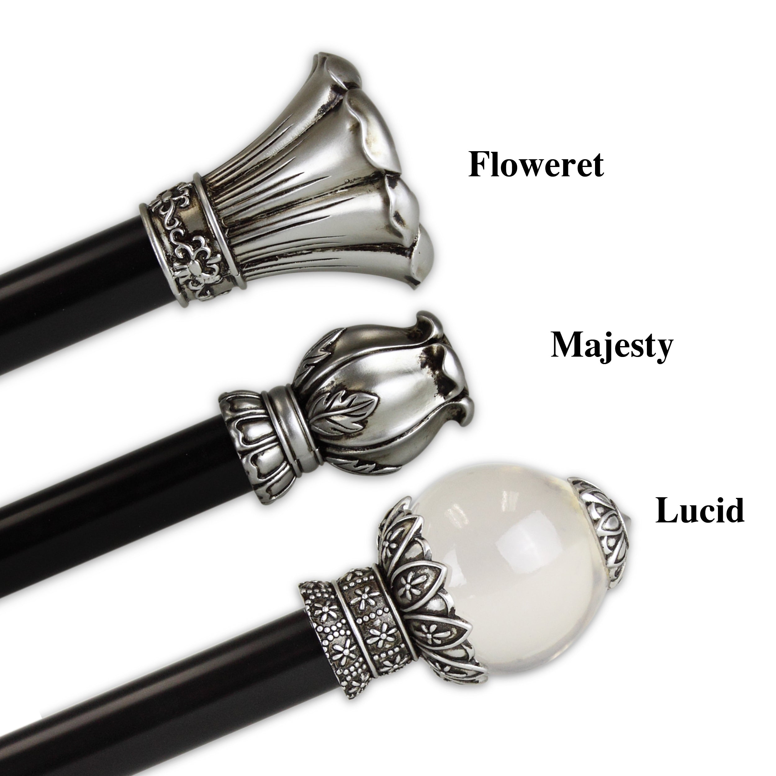 Instyledesign 1 Two Tone Blossom Collection Curtain Rod