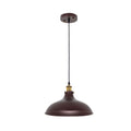 Chloe Lighting Single Light Oil Rubbed Bronze Pendant Light