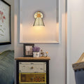 1 Light Bathroom Light Metal Vanity Bath Light Brass Gold Sconce Light N A