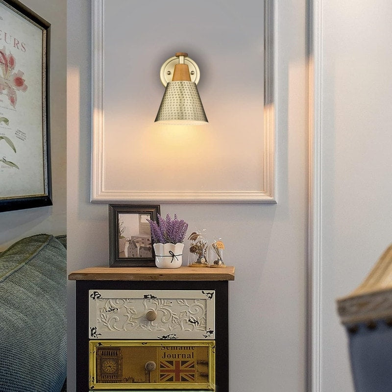 1 Light Bathroom Light Metal Vanity Bath Light Brass Gold Sconce Light N A