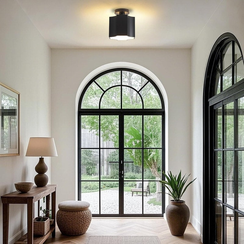 1 Light Bulb Light Metal Kitchen Light Black Chandelier Light N A