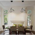 1 Pack Led Light Aluminum Light Fixture Black White Flower Ring Light N A