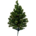 18 Pre Lit Canadian Pine Artificial Christmas Tree Clear Lights