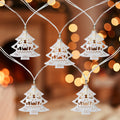 10 B O Led Warm White Christmas Tree With Deer Lights 3 Clear Wire
