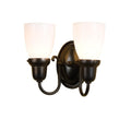 10 W Saratoga Goblet 2 Lt Wall Sconce