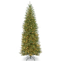 10 Ft. Dunhill Fir Slim Tree With Clear Lights