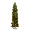10 Ft. North Valley Spruce Pencil Slim Tree With Clear Lights