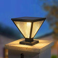 10 In Solar Powered Led Post Cap Light