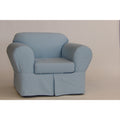 Classic Slipcovers Ten Ounce Cotton Twill Two Piece Chair Slipcover