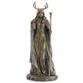 10.83 In H Elen Of The Ways Antlered Goddess Figurine Poly Resin