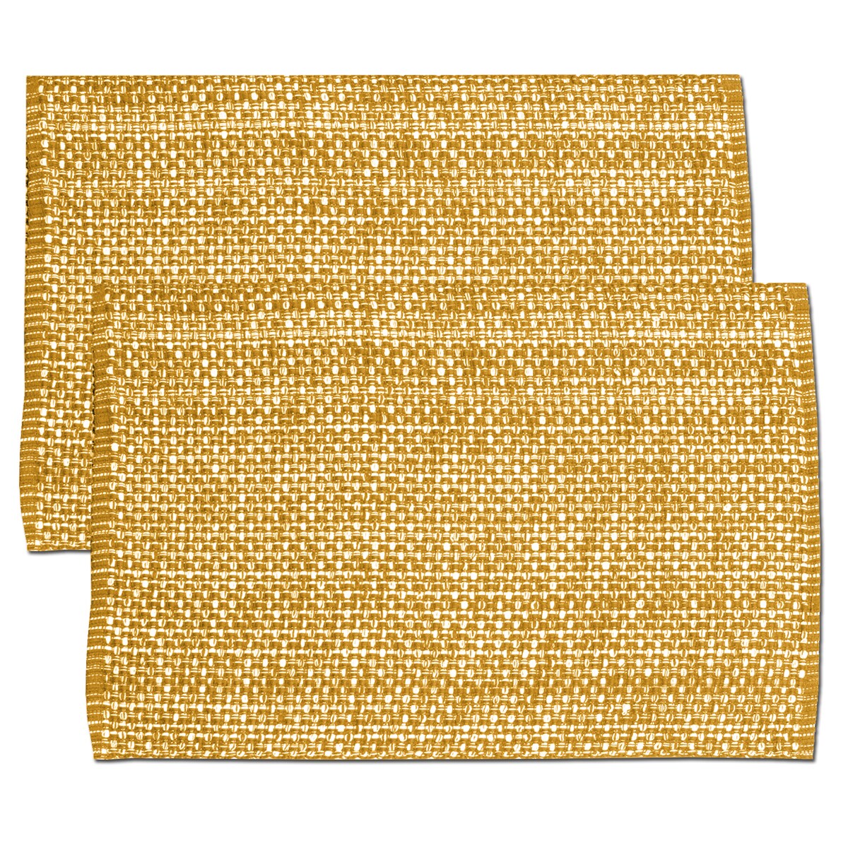 Orange Cotton Two Tone Placemats Set Of 2 4 Or 6