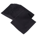 100 Cotton Square Dinner Napkins In Solid Colors Set Of 12