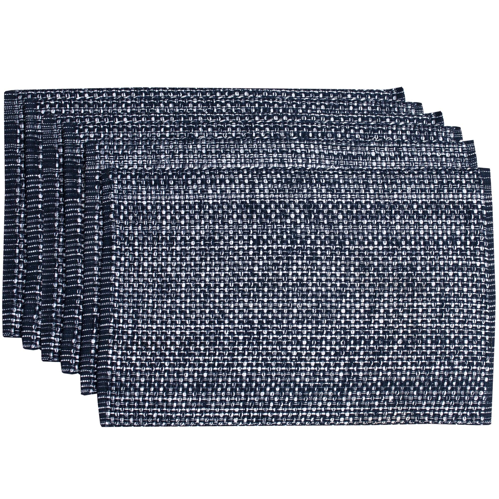 100 Percent Cotton Two Tone Placemats Set Of 2 4 Or 6