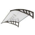 100 X 80Cm Household Application Rain Cover Eaves Door Canopy