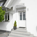 100 X 80Cm Door Window Rain Cover Eaves Door Patio Canopy