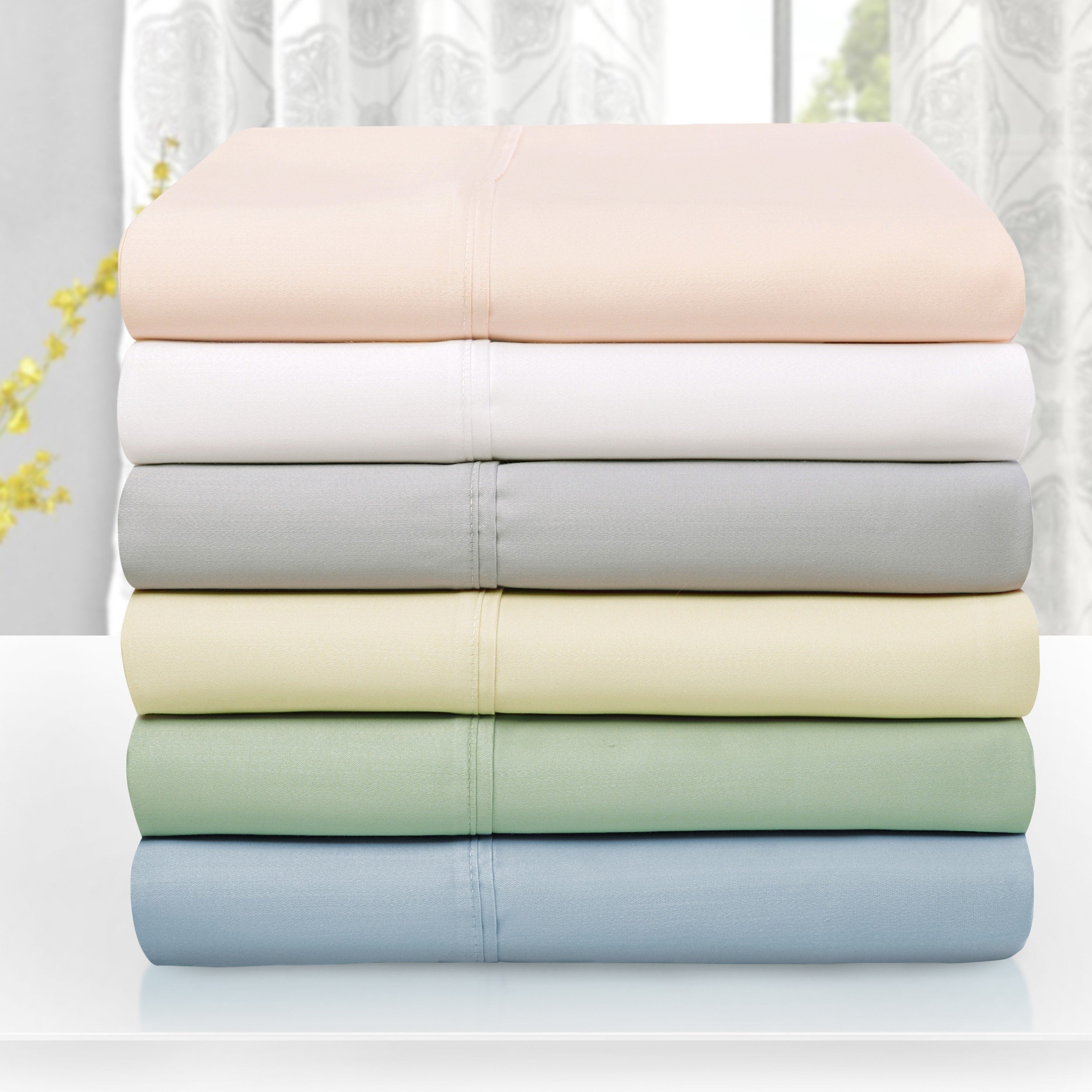 Superior 1000 Thread Count Wrinkle Resistant Soft Tencel Blend Sheet Set