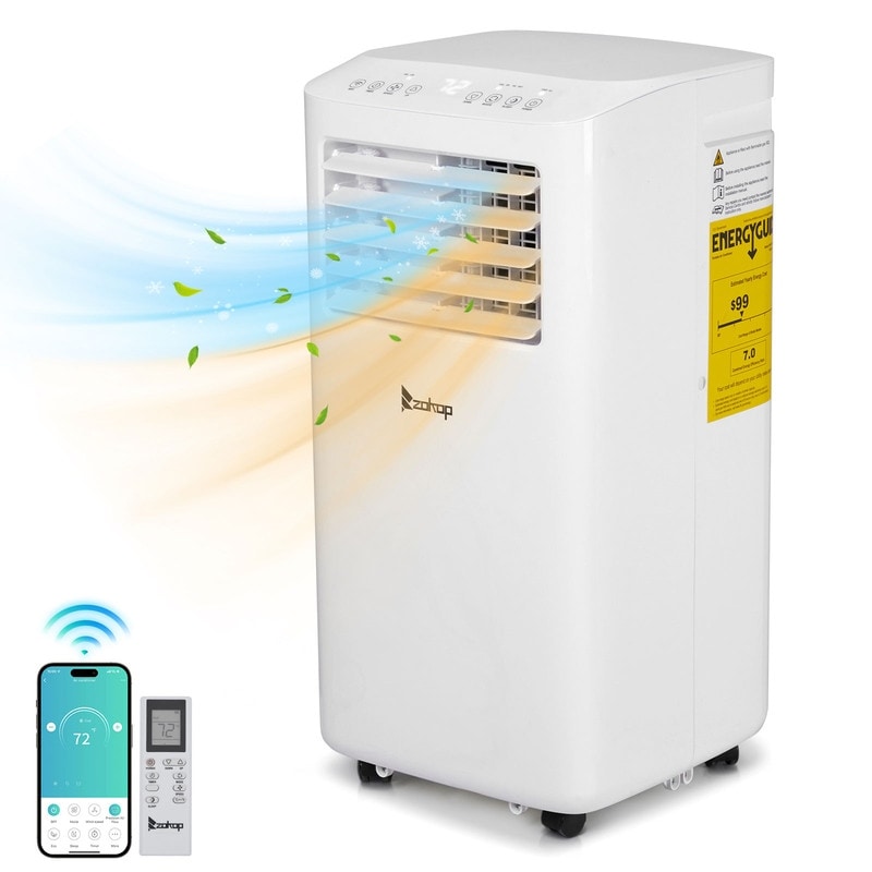 10000Btu Wifi 4 In 1 Portable Air Conditioner With Heating Function