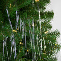 1000Ct Silver Tinsel Icicle Strands Christmas Decorations 18 N A