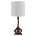 Tapron Brown Metal 100 Watt Accent Lamp