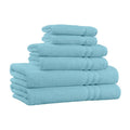 100 Cotton Absorbent 6 Piece Towel Set